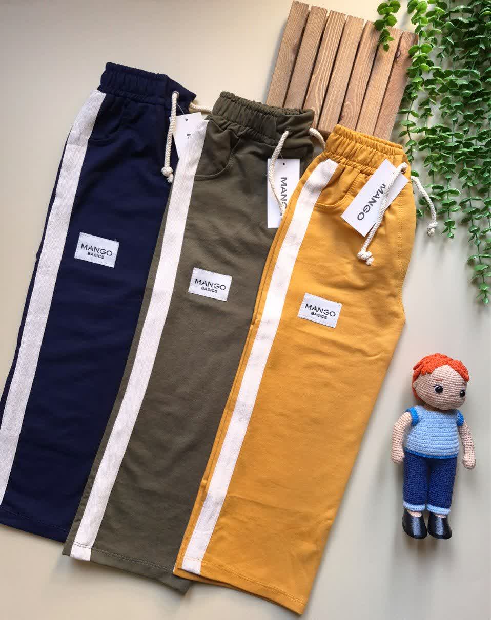 شلوار بگ‌ نوار دوزی