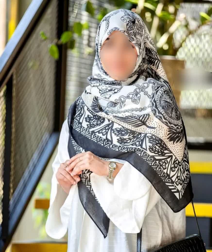 روسری سیا اسکارف وارداتی