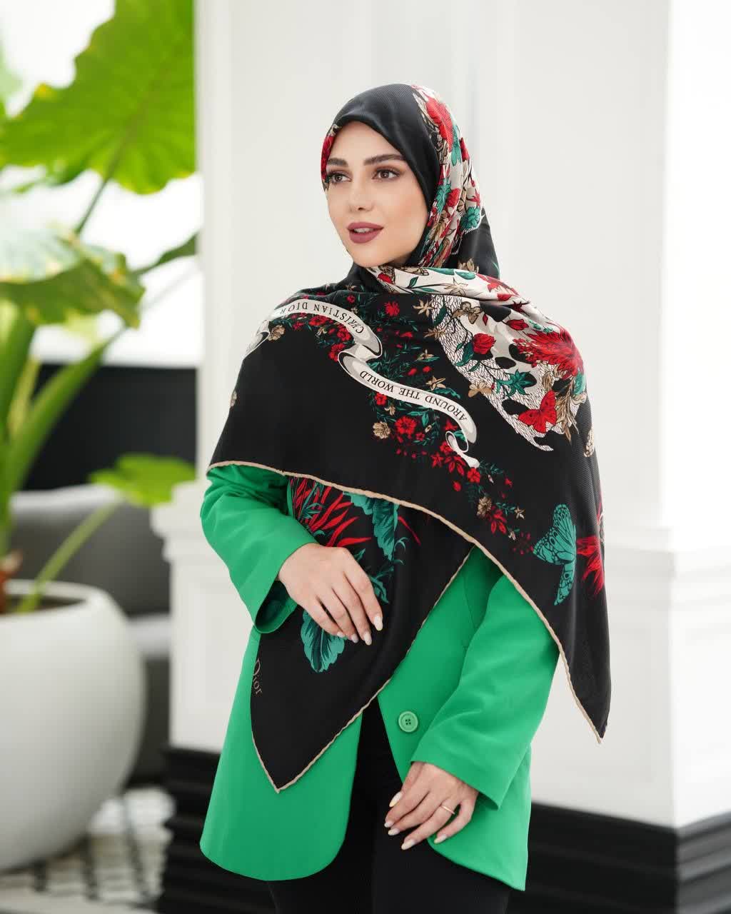 روسری کشمیر پاییزه