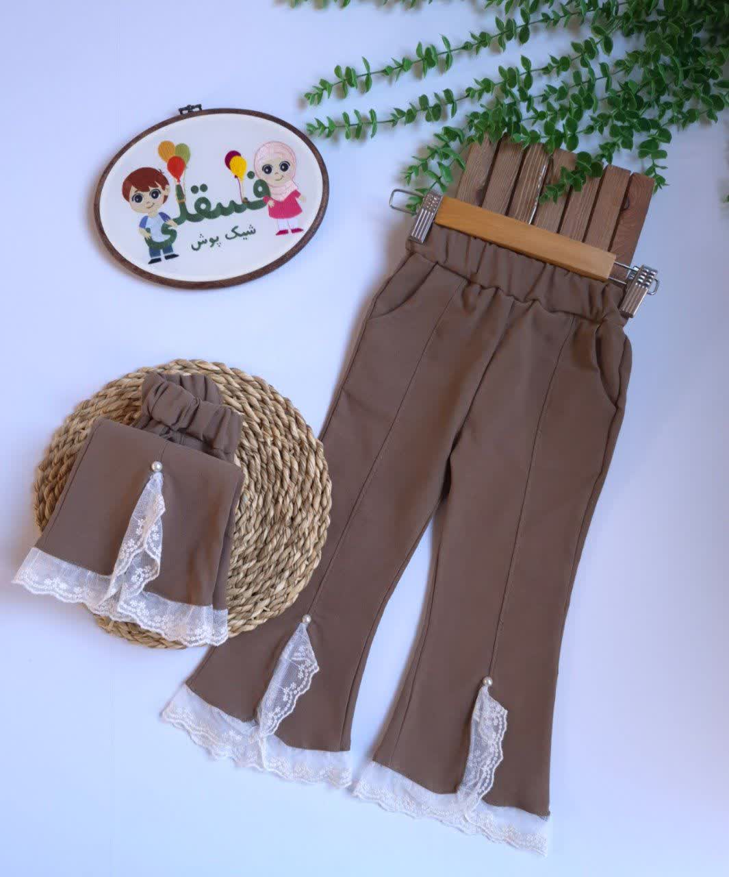 شلوار کتان کش